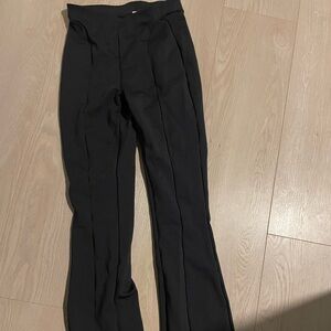 ALO Yoga Classic Black Flare Pants